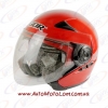 Мото шлем GDR 617 открытый красный, размер S