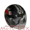 Шлем для мотоцикла GDR 617 черный матовый