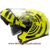Мото шлем модуляр LS2 FF386 Abyss Hi-Vis Yellow