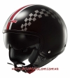 Открытый шлем Ls2 OF561 Dinoco Gloss Black