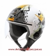 Открытый шлем UVEX JET 150 WHITE YELLOW