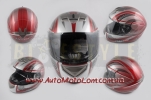 Шлем-интеграл LS2 mod.368 Grey| Red