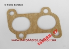 Прокладка впускного коллектора - штанов [ паронит ] ЯВА/JAWA 12V, 350, 638