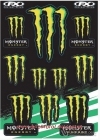 Наклейки на мотоцикл Factory Effex Monster Energy