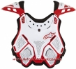 Мотожилет защитный ALPINESTARS A-10 MX бел, красн