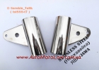 Флажки передней фары ЯВА/JAWA 350, 638, 12V НЕРЖАВЕЙКА ( stainless steel )