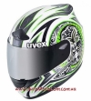 Мотошлем интеграл UVEX WING RS 745 WHITE GREEN (XL)