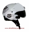 Открытый шлем GPA AIRCRAFT 72 WHITE (S)