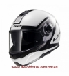 Шлем модуляр Ls2 FF325 Strobe Civik Black White
