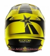 Кроссовый шлем FOX V1 ROCKSTAR ECE BLACK YELLOW