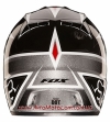 Эндуро шлем FOX V3 RACE BLACK SILVER