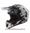 Кроссовый шлем Ls2 MX433 Blast White Titanium
