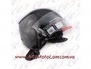Уценка! Шлем для скутера DVK-55 черный, размер S