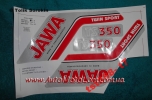Наклейка (уценка) " TWIN SPORT - ТВИН СПОРТ " ЯВА/JAWA 350, 638, TS, ЛЮКС