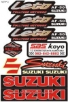 Наклейка на мотоцикл Suzuki  Let’s I  (мотр-4)