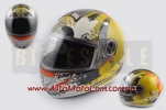 Шлем-интеграл KOJI mod.550 Yellow| Orange