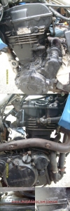 Двигатель на мотоцикл бу KAWASAKI KLR 650 A