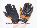 Мотоперчатки летние Atrox Stunt Black-Orange