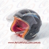 Мото шлем детский открытый  MoтоTech  LY-906 чёрный размер S