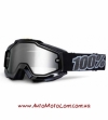 Мотоочки 100% Accuri Enduro Goggle Black Tornado Clear Dual Lens