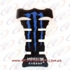 Наклейка выпуклая на бак"Monster Energy" чёрно-синяя