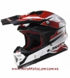 Эндуро шлем Ls2 MX456 Factory White Black Red