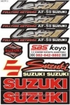 Наклейка Suzuki  Let’s II  (мотр-3)