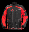 Мотокуртка BUSE TORINO EVO HERREN JACKE BLACK RED