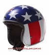 Открытый шлем Ls2 OF583 Easy Rider Blue Red White