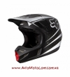Эндуро шлем FOX V4 CARBON REVEAL CARBON (XL)