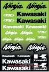 Комплект наклеек на мотоцикл Factory Effex  KAWASAKI