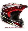 Кроссовый шлем FOX V3 RACE RED BLACK (XL)