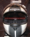 Шлем Schuberth S2 Stripes бело-серый