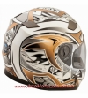 Шлем интеграл GEON 952 Tatoo White Bronze