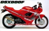 Разборка Suzuki GSX600F Katana 1995 г