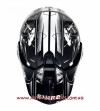 Эндуро шлем SHIRO МХ-310 FIGHTER BLACK GREY WHITE