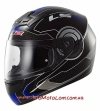 Шлем интеграл LS2 FF352 Rookie Atmos Black Blue