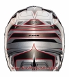 Кроссовый шлем FOX V2 RACE ECE SILVER