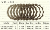 Ремкомплект сцепления Vesrah VC283