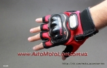 Мотоперчатки ProBiker без пальцев с защитой