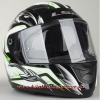 Шлем LS2 FF320 Stream Steel White/Black/Green