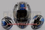 Шлем-интеграл LS2 mod.366 Black| Blue