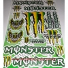 Наклейки на мотоцикл Monster Energy Army