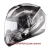 Шлем для мотоцикла LS2 FF351 Rock Black-Silver Gloss