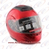 Мото шлем модуляр DVK 1А1 красный, размер S