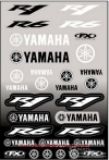 Наклейки Yamaha на мотоцикл