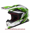 Эндуро шлем Ls2 MX456 Light Quartz White Green