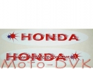 Наклейка  на мотоцикл  HONDA большая красная клякса