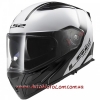 Мотошлем LS2 FF324 Metro Rapid White/Black