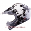 Кроссовый шлем LS2 FF433 Blast White-Black